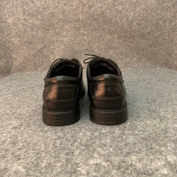 Nunn Bush Men's Leather Black Lace Up Oxford Shoes - Picture 10 of 11